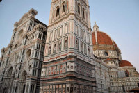 Vista del Duomo de Florencia,...