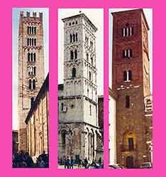 Bellas torres de Lucca. Imágenes de guiarte. Copyright