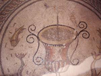 Mosaico de la ciudad romana de...