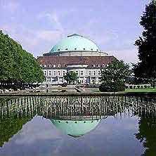 Centro de Congresos de Hannover, la ciudad alemana sede de la Expo 2000.