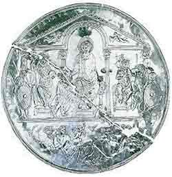 Disco de Teodosio, una pieza notabilísima. De los tesoros de la Real Academia de la Historia