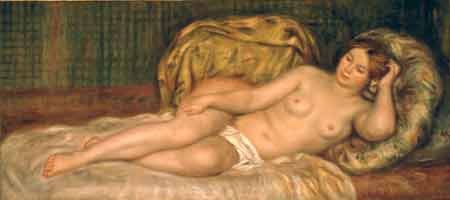 Auguste Renoir. Gran desnudo. 1907. Museo d´Orsay. París. Copyright