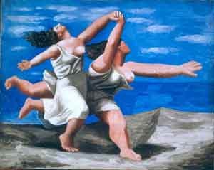Picasso. Dos mujeres corriendo por la playa. 1922. París, Museo Picasso. Copyright