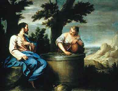 Cristo y la Samaritana. Alonso Cano.