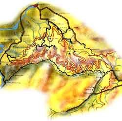 La red de canales se extiende por toda la orografía montañosa de La Cabrera.