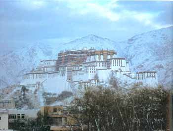 Una imagen del palacio de Potala, en  Lhasa, la capital tibetana, del catálogo de la muestra.