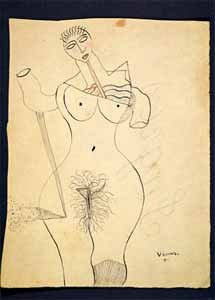 Venus (1927-28) de Federico García Lorca. Colección Fundación Federico García Lorca (Madrid)