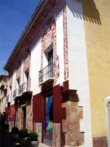 Casa Pintada, un lugar de arte, en una casa del siglo XVIII.