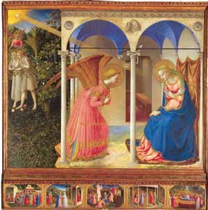 La Anunciación de Fra Angelico. Una de las joyas de El Prado