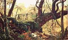 Selva Tropical. en Jamaica, 1865, por Church.
