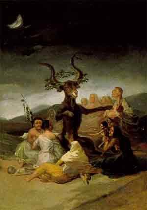 EL Aquelarre, de Goya, una de las excelentes obras de la colección Lázaro Galdiano. guiarte.com
