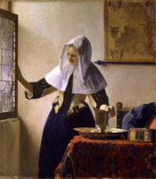 Vermeer. Mujer con aguamanil