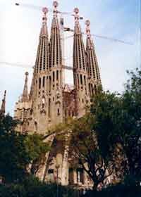 La Sagrada Familia es una estampa emblemática de Barcelona