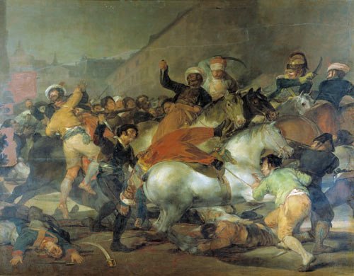 El 2 de mayo de 1808 en Madrid: la lucha con los mamelucos. Francisco de Goya