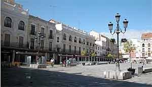La plaza Mayor, un ejemplo de la falta de constancia urbanística. guiarte.com. Copyright