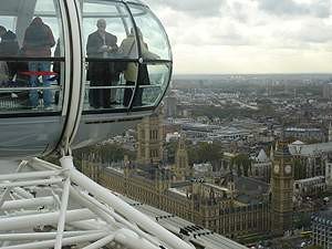 La ciudad, vista desde el London Eye. guiarte.com. Copyright