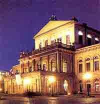 La notable sede de la Ópera de Hannover.