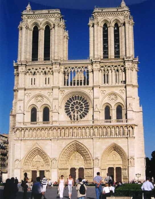 Portada de Notre Dame. Foto guiarte