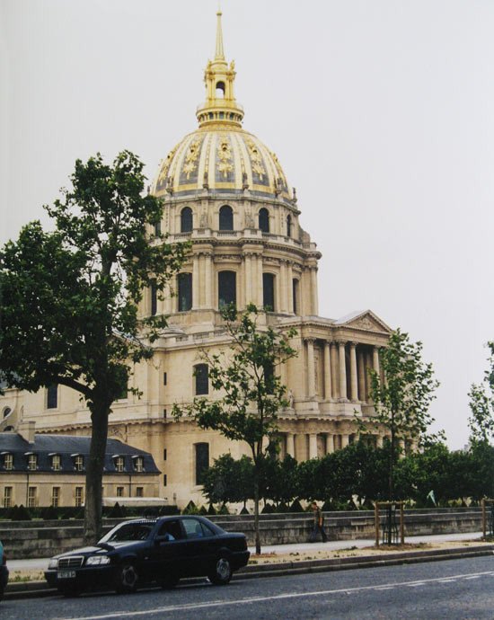 París. El grandioso edificio de Los Inválidos. Foto guiarte