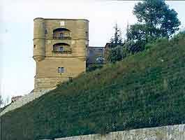 La airosa  torre del viejo Castillo. Foto guiarte. Copyright