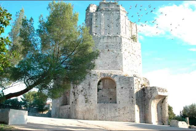 La Tour Magne, antiguo elemento defensivo de la ciudad de Nimes. © Ville de Nîmes/Turismo