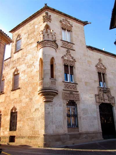 Palacio de la Marquesa de Cartago, en Ciudad Rodrigo, Neogótico