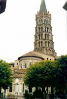 Ábside y torre de  San Sernín....