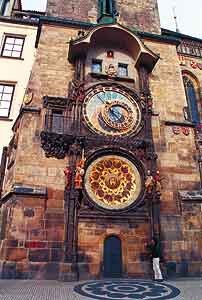 El famoso reloj del viejo Ayuntamiento. Imagen de Czech Tourist Authority