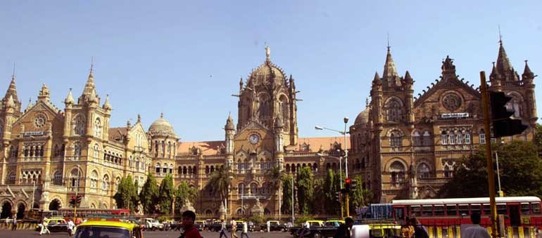 Imagen de la gran estación de Bombay. Fotografía de guiarte.com. Copyright