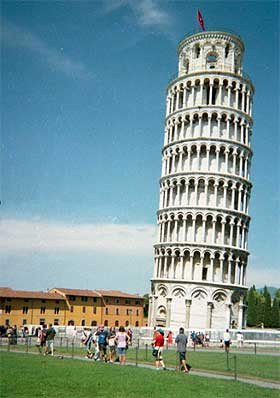 Imagen de la Torre Inclinada de Pisa