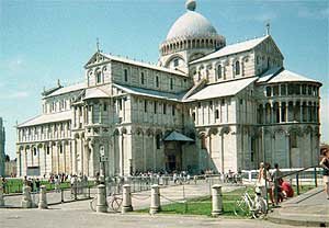 La catedral de Pisa es una maravillosa obra románica. Imagen de Guiarte.com.Copyright
