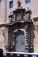 Puerta barroca de San Felipe....