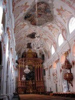 Interior barroco de la Jesuite...