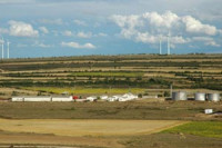 Las instalaciones del campo pe...