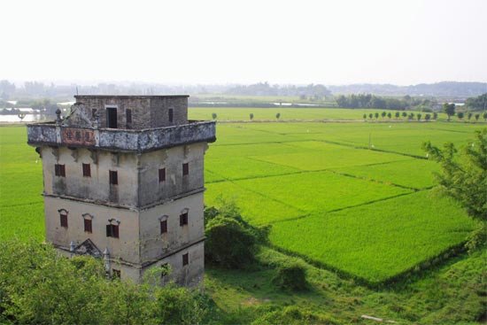 Diaolu y aldeas de Kaiping. UNESCO/Zhu Wenjian