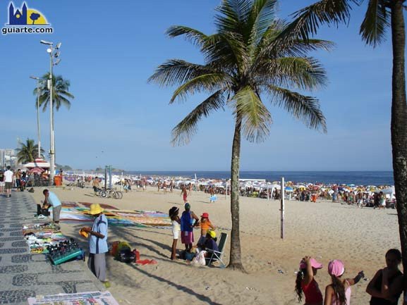 Ipanema, una animada playa de Río de Janeiro.
