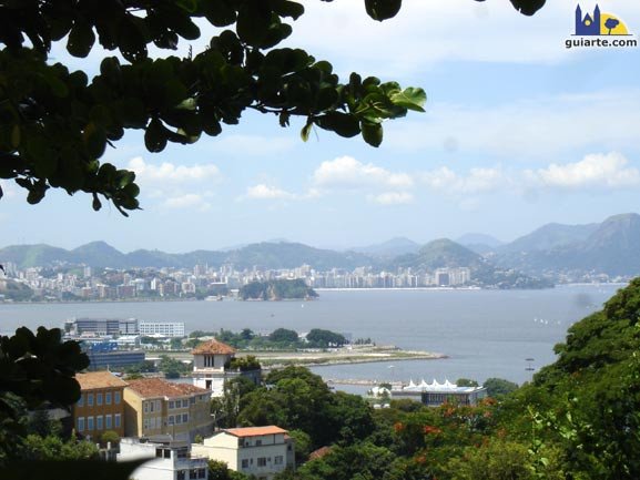 Vista de la bahía de Guanabara desde Santa Teresa.