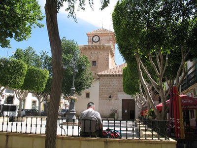 La iglesia de Níjar, del siglo XVI, es el templo de mayor calidad de la zona. Guiarte.com. Copyright.