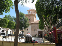 La iglesia de Níjar, del siglo...