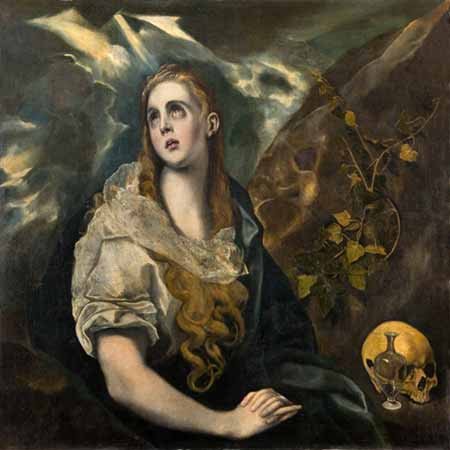 María Magdalena Penitente. Seguidor de El Greco