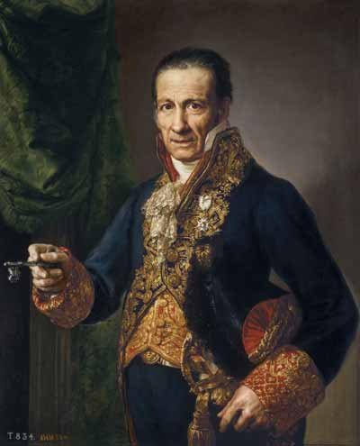 Luis Veldrof, aposentador mayor y conserje del Real Palacio. Vicente López Portaña