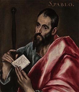 San Pablo, de El Greco, en el Museo de Bellas Artes de Oviedo.