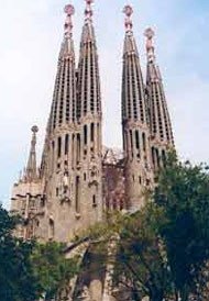 La Sagrada Familia. Barcelona. Imagen Guiarte.com Copyright