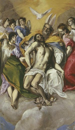 La Trinidad. El Greco. Madrid, Museo Nacional del Prado