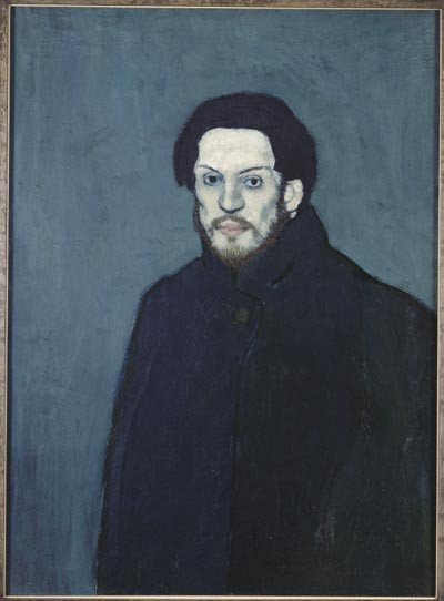 Autorretrato. 1901. Óleo sobre lienzo. Musée national Picasso, París. Photo RMN / Béatrice Hatala