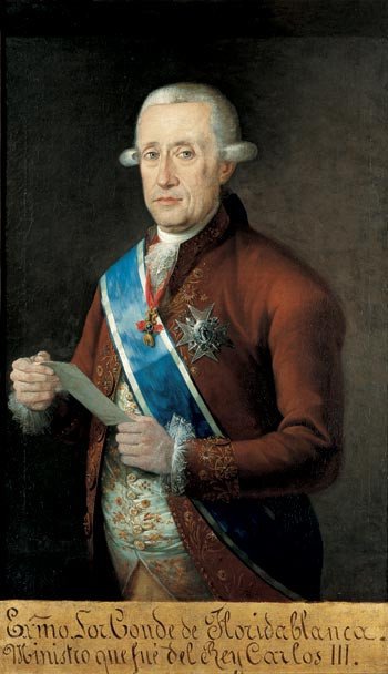 Conde de Floridablanca. Francisco Folch de Cardona