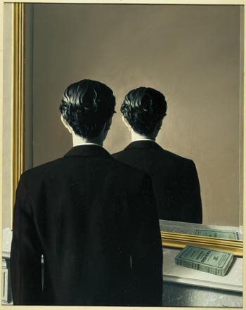 Prohibida su reproducción. René Magritte, 1937