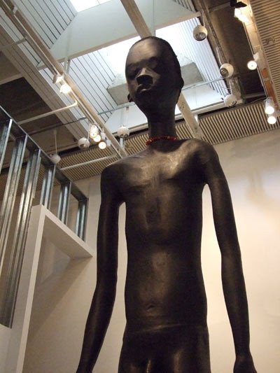 Ohad Meromi, The Boy from South Tel Aviv (detail), 2001. Photo courtesy of The Israel Museum, Jerusalem, by Dena Scher