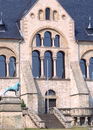 Detalle del Palacio Imperial de Goslar.