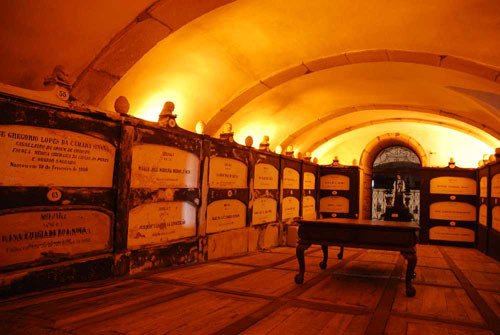 Cripta de san francisco. Fotografía de Miguel A. Moreno Gallo